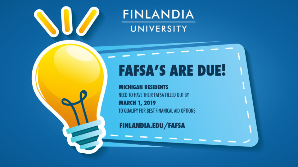 FAFSA time is here, fill yours out before time is up on March 1