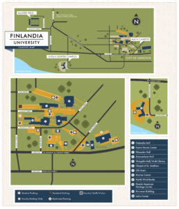 Finlandia Campus Map