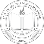 Best Online Colleges in Michigan in 2022 Badge